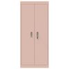 vidaXL Storage Cabinet Pink 60 x 40 x 140 cm Steel