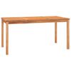 vidaXL 7 Piece Garden Dining Set Solid Wood Teak