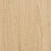 vidaXL Sideboard Sonoma Oak 100x36x85 cm Engineered Wood
