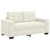 vidaXL Sofa Cream 160 x 77 x 82 cm Fabric