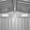vidaXL Garden Shed 257x298x178 cm Metal Anthracite