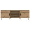 vidaXL TV Cabinet Artisan Oak 150x30x50 cm Engineered Wood