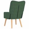 vidaXL Armchair Jungle Green 63 x 67 x 94 cm Fabric