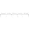 vidaXL Arched Garden Fence Set 77,3x26 cm Green