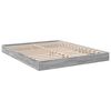 vidaXL Bed Frame without Mattress Grey Sonoma 150x200 cm King Size Engineered Wood