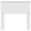 vidaXL Headboard with Headboard White 75 cm Engineered wood