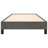 vidaXL Bed Frame without Mattress Dark Grey 90x190 cm Single Single Velvet