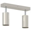 vidaXL Ceiling Spotlight Nickel 26 x 5.5 x 16.5 cm Metal