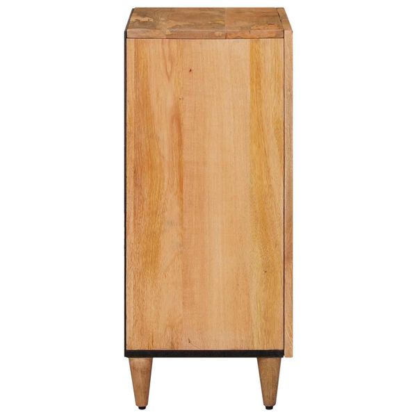 vidaXL Sideboard Natural 60 x 33.5 x 75 cm Solid Mango Wood