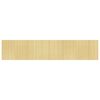 vidaXL Room Divider Light Natural 165x800 cm Bamboo