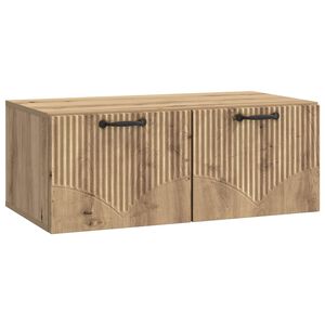 vidaXL Wall-Mounted TV Cabinet Artisan Oak 78.5 x 41 x 30 cm