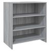 vidaXL 3 Piece Sideboard Grey Sonoma Engineered Wood