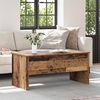 vidaXL Coffee Table Old Wood 102 x 50.5 x 46.5 cm Engineered Wood