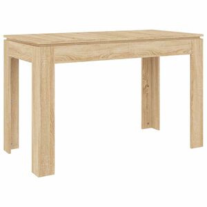 vidaXL Dining Table | Sonoma Oak | Engineered Wood | Standard | Simple