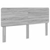 vidaXL Bed Frame with Drawer Grey Sonoma 200 x 200 cm Engineered Wood