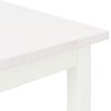 vidaXL Coffee Table White 40 x 40 x 36 cm Solid Pine Wood