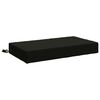 vidaXL Back Cushion SOEST 100% Polyester Black 70 x 40 x 10 cm