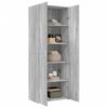vidaXL Highboard Grey Sonoma 70x42.5x185 cm Engineered Wood