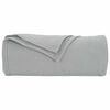 vidaXL Throw Blanket Grey 240 x 220 cm Fleece