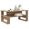 vidaXL Coffee Table Artisan Oak 90 x 50 x 40 cm Engineered Wood