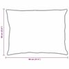 vidaXL Pillow with Pillow 2 pcs White 60 x 80 cm Cotton