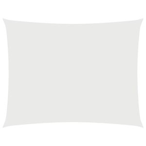 vidaXL Sunshade Sail Oxford Fabric Rectangular 2x3.5 m White