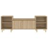 vidaXL TV Cabinet Sonoma Oak 160x35x55 cm Engineered Wood