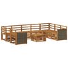 vidaXL Sofa Sets Solid Acacia Wood
