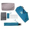 vidaXL Tunnel Tent with Roof Blue and Grey 318 x 275 x 140 cm