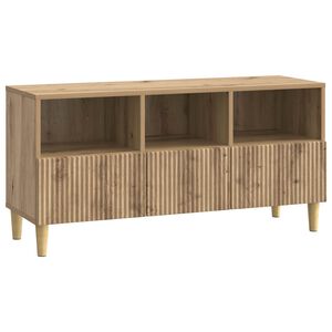vidaXL TV Cabinet Artisan Oak 102 x 34.5 x 50 cm Engineered Wood