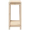 vidaXL Potting Table with Shelf 82.5x35x75 cm Solid Wood Pine