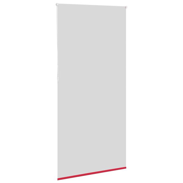 vidaXL Roller Blind Blackout Red 90x230 cm Fabric Width 85.7 cm Polyester