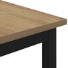 vidaXL Coffee Table Artisian Oak 40 x 40 x 36 cm Engineered Wood
