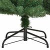 vidaXL Artificial Hinged Christmas Tree Green 120 cm PVC and Metal