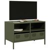 vidaXL TV Cabinet Olive Green 68x39x43.5 cm Cold-rolled Steel