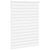 vidaXL Zebra Blind White 165x230 cm Fabric Width 160.9 cm Polyester