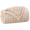 vidaXL Throw Blankets 6 pcs Beige 240 x 220 cm Fleece