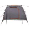 vidaXL Car Tent 2-Person Grey and Orange Waterproof