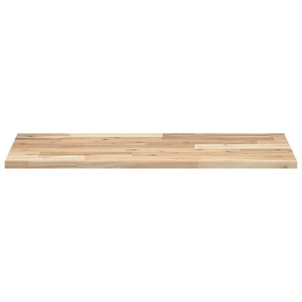 vidaXL Floating Shelf 80x40x2 cm Untreated Solid Wood Acacia
