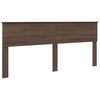 vidaXL Headboard Brown Oak Engineered wood