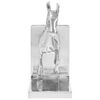 vidaXL Bookends 2 pcs Silver 11 x 14 x 25 cm Aluminium