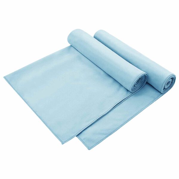 vidaXL Outdoor Chair Towels 2 pcs Blue 130 x 60 cm