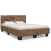 vidaXL Bed Frame without Mattress Natural Rattan 140x200 cm