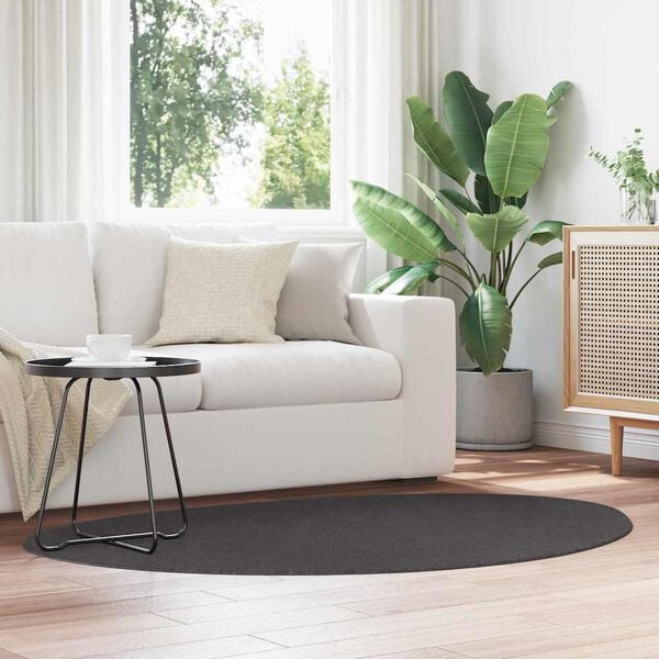 vidaXL Carpet Folding HUARTE Anthracite 120 x 170 cm Polyester