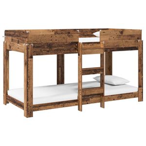 vidaXL Bunk Bed for Kids Old Wood 100 x 200 cm Engineered Wood