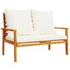 vidaXL Garden Set with Cushion Solid Wood Acacia