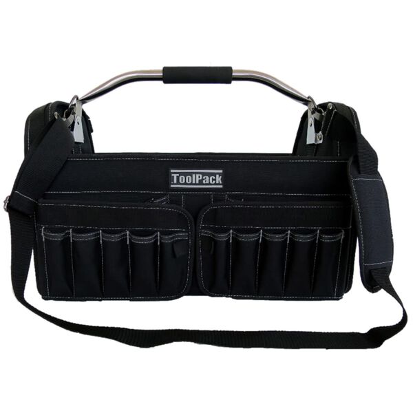 Toolpack Portable Tool Bag Brisk Black 49x30x37 cm 360.114
