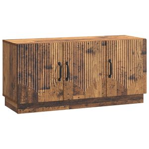 vidaXL TV Cabinet Old Wood 99 x 34.5 x 47 cm Engineered Wood
