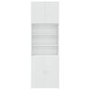vidaXL Highboard White 80x42.5x249 cm Engineered Wood