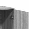 vidaXL Sideboard Grey Sonoma 79x38x80 cm Engineered Wood